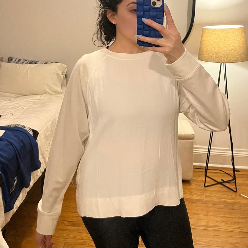 Massimo Dutti White Long Sleeve